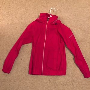 Columbia rain jacket XS